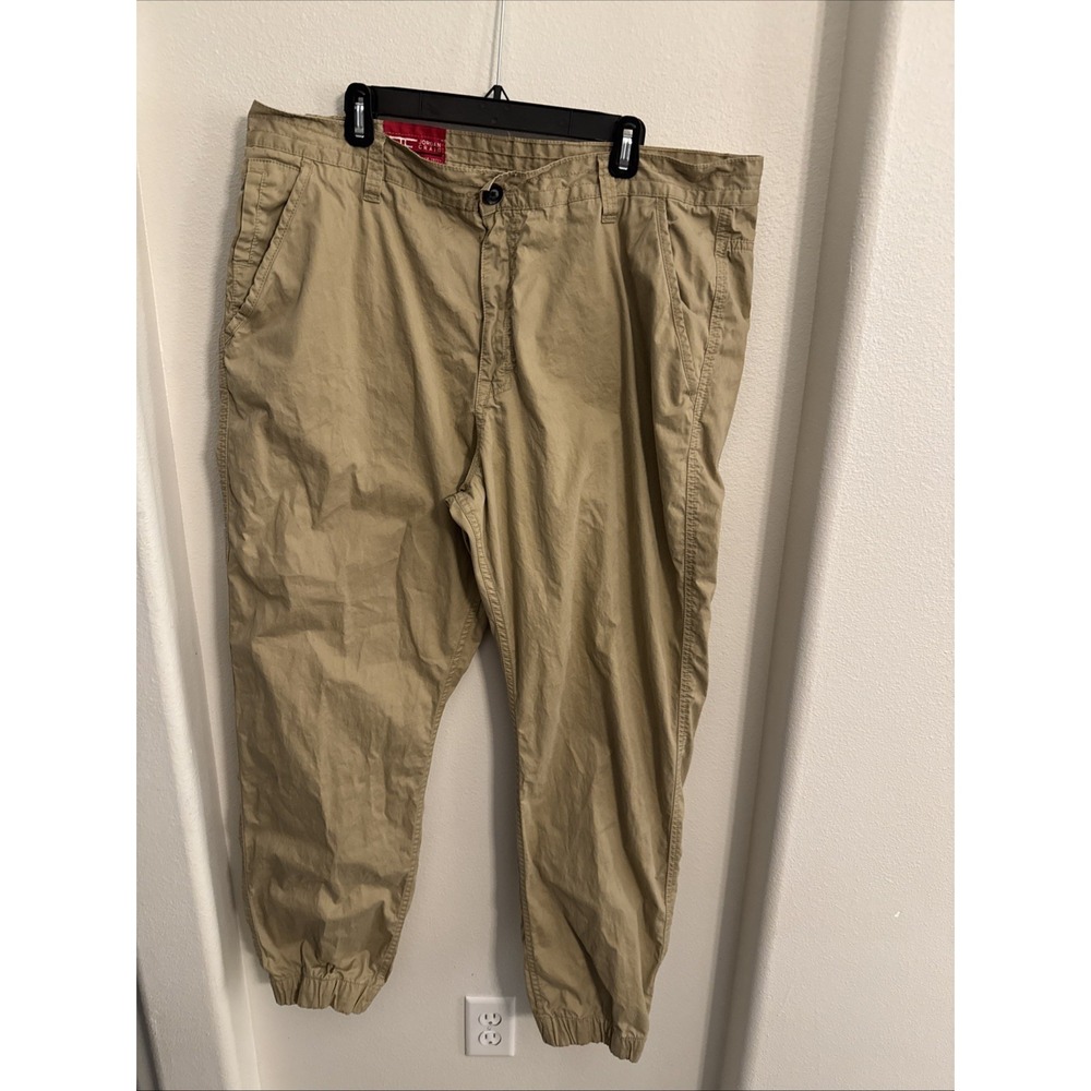 Jordan Craig Cargo Pants 5247M‎ Cotton Tan Size 42/32 Jogger